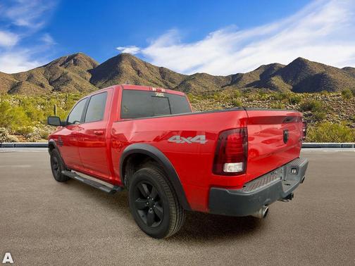 Flame Red Clearcoat 2019 RAM 1500 Classic Warlock Crew Cab 4x4 5'7' Box