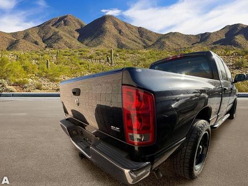 Black 2005 Dodge Ram 1500 SLT Quad Cab