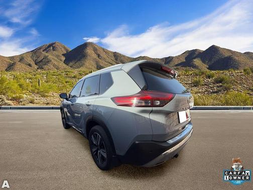Boulder Gray Pearl 2021 Nissan Rogue Platinum