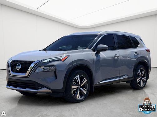 Boulder Gray Pearl 2021 Nissan Rogue Platinum