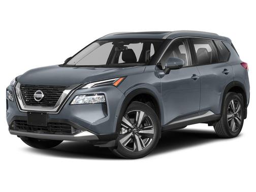 Boulder Gray Pearl 2021 Nissan Rogue Platinum