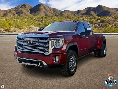 Cayenne Red Tintcoat 2023 GMC Sierra 3500 Denali