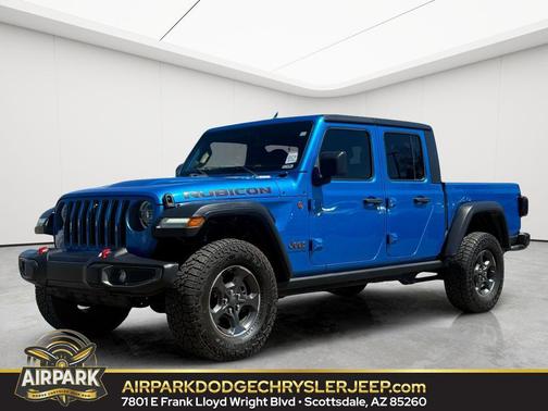 Hydro Blue Pearlcoat 2021 Jeep Gladiator Rubicon