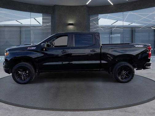 Black 2024 Chevrolet Silverado 1500 Custom Trail Boss