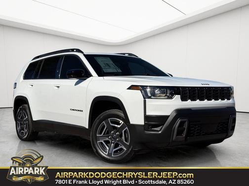 Bright White Clearcoat 2026 Jeep Cherokee Limited