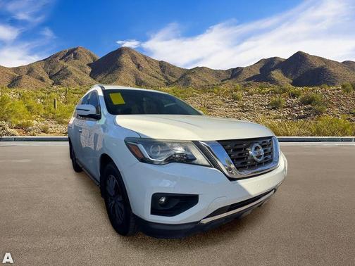 Glacier White 2017 Nissan Pathfinder S