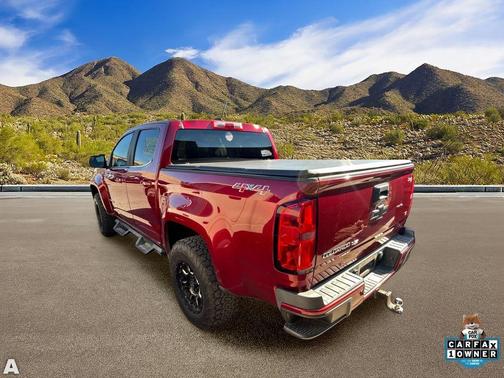 Cajun Red Tintcoat 2018 Chevrolet Colorado LT