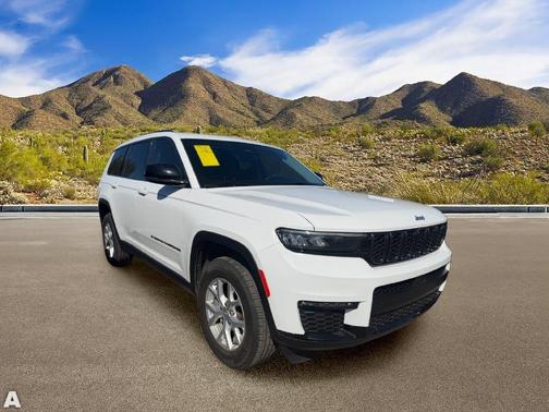 Bright White Clearcoat 2023 Jeep Grand Cherokee L Limited