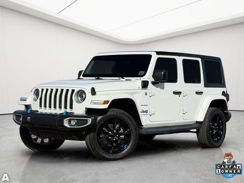Bright White Clearcoat 2023 Jeep Wrangler 4xe Sahara