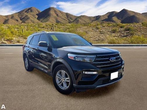 Agate Black Metallic 2021 Ford Explorer XLT