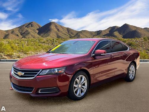 Siren Red Tintcoat 2017 Chevrolet Impala 1LT