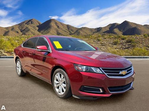 Siren Red Tintcoat 2017 Chevrolet Impala 1LT