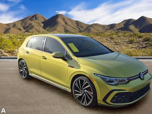 Yellow Metallic 2022 Volkswagen Golf GTI 1.4T TSI
