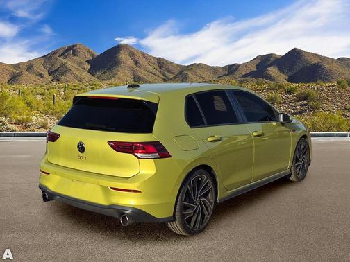 Yellow Metallic 2022 Volkswagen Golf GTI 1.4T TSI