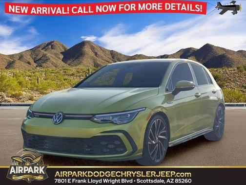Yellow Metallic 2022 Volkswagen Golf GTI 1.4T TSI
