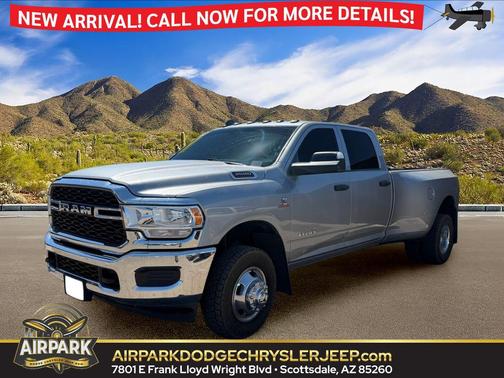 Billet Silver Metallic Clearcoat 2020 RAM 3500 Tradesman Crew Cab 4x4 8' Box