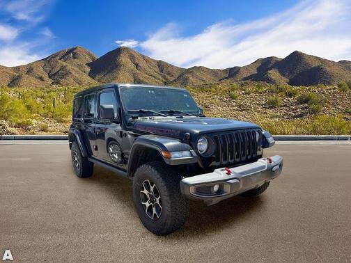Black Clearcoat 2020 Jeep Wrangler Unlimited Rubicon