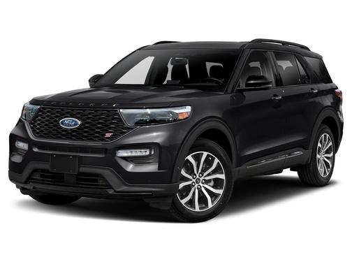 Agate Black Metallic 2020 Ford Explorer ST