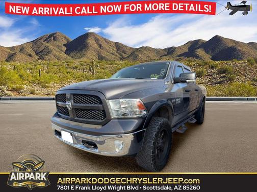 Granite Crystal Metallic Clearcoat 2016 RAM 1500 Outdoorsman
