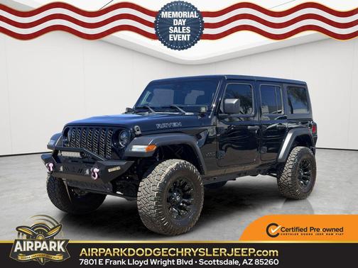Black Clearcoat 2024 Jeep Wrangler Sport S