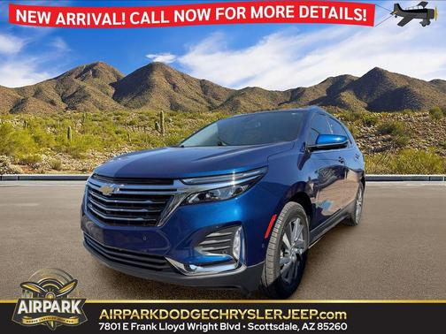 Blue Glow Metallic 2023 Chevrolet Equinox Premier w/1LZ