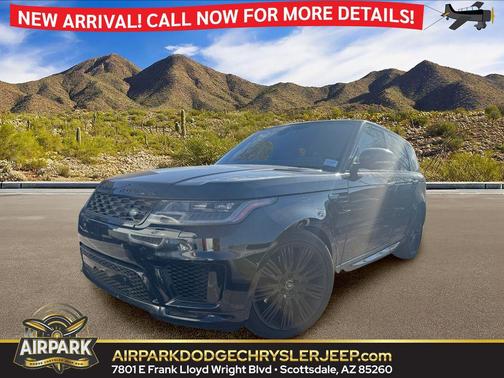 Black 2019 Land Rover Range Rover Sport HSE Dynamic