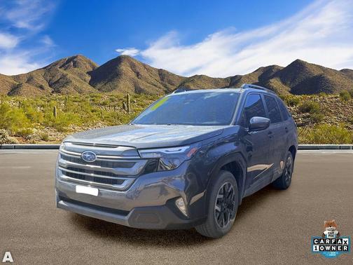 Gray Metallic 2025 Subaru Forester Premium
