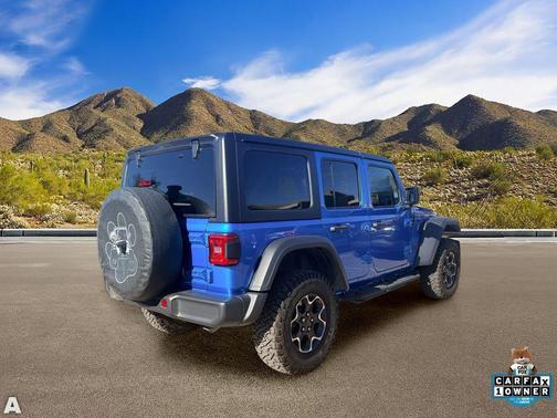 Hydro Blue Pearlcoat 2023 Jeep Wrangler Rubicon