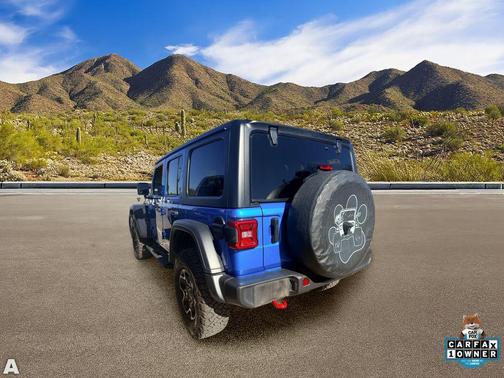 Hydro Blue Pearlcoat 2023 Jeep Wrangler Rubicon