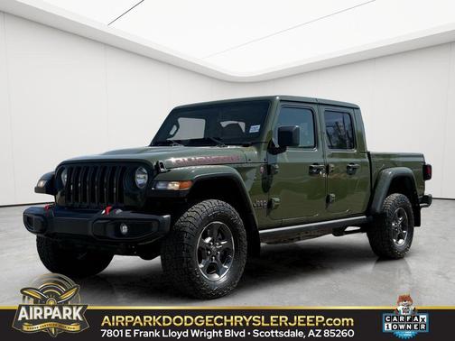 Sarge Green Clearcoat 2022 Jeep Gladiator Rubicon