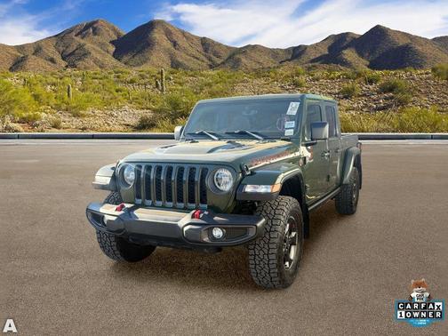 Sarge Green Clearcoat 2022 Jeep Gladiator Rubicon