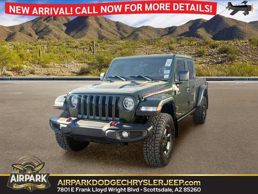 Sarge Green Clearcoat 2022 Jeep Gladiator Rubicon