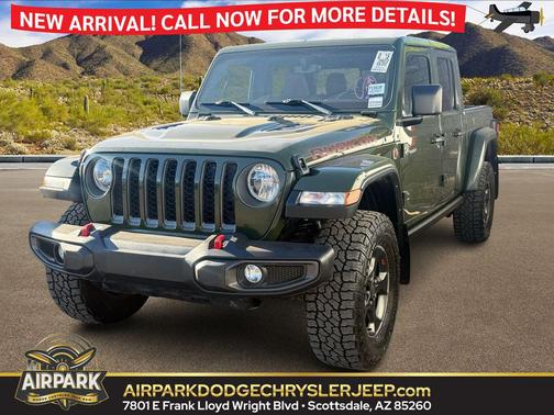 Sarge Green Clearcoat 2022 Jeep Gladiator Rubicon