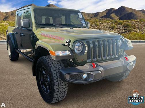 Sarge Green Clearcoat 2022 Jeep Gladiator Rubicon