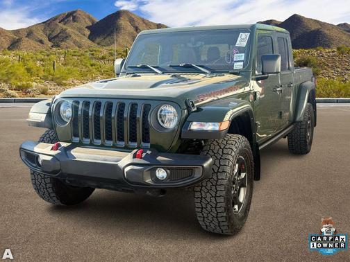 Sarge Green Clearcoat 2022 Jeep Gladiator Rubicon