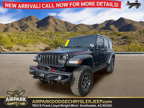 Black Clearcoat 2025 Jeep Wrangler Rubicon