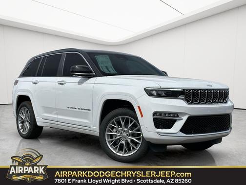 Bright White Clearcoat 2025 Jeep Grand Cherokee Summit