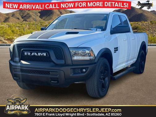 Bright White Clearcoat 2019 RAM 1500 Classic Warlock Quad Cab 4x2 6'4' Box