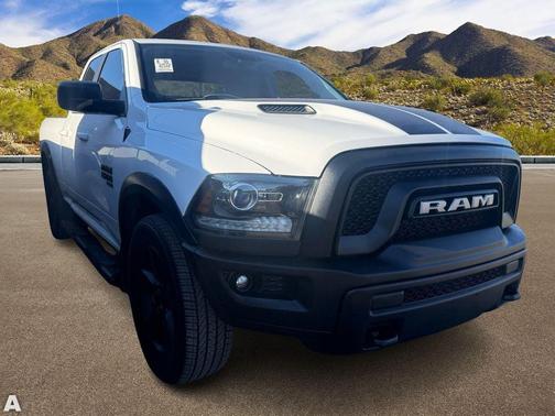 Bright White Clearcoat 2019 RAM 1500 Classic Warlock Quad Cab 4x2 6'4' Box