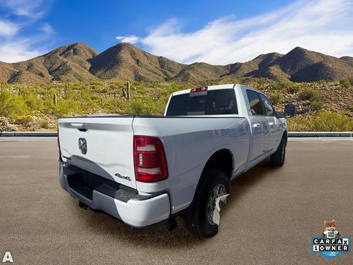 Bright White Clearcoat 2024 RAM 2500 Laramie Crew Cab 4x4 6'4' Box