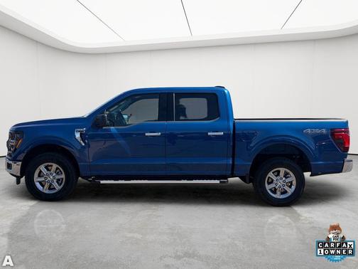 Blue 2025 Ford F-150 XLT