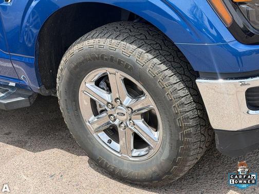 Blue 2025 Ford F-150 XLT