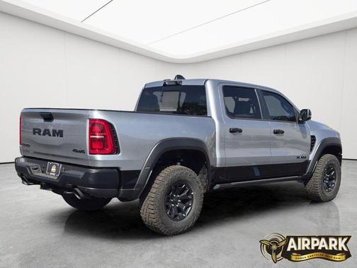 Billet Silver Metallic Clearcoat 2026 RAM 1500 RHO Crew Cab 4x4 5'7' Box