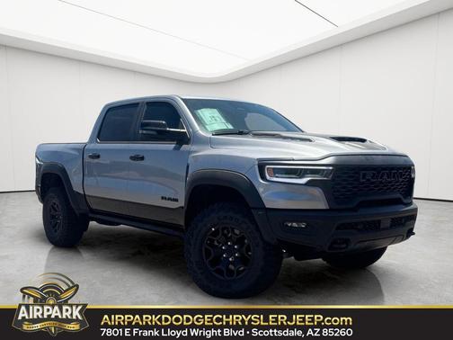 Billet Silver Metallic Clearcoat 2026 RAM 1500 RHO Crew Cab 4x4 5'7' Box