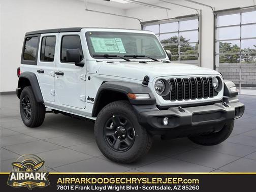 Bright White Clearcoat 2026 Jeep Wrangler Sport