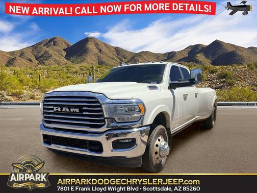 Pearl White 2020 RAM 3500 Longhorn