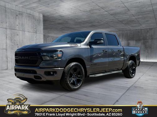 Granite Crystal Metallic Clearcoat 2022 RAM 1500 Big Horn/Lone Star