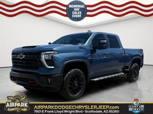 Lakeshore Blue Metallic 2025 Chevrolet Silverado 2500 LTZ