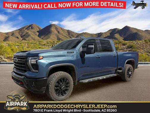 Lakeshore Blue Metallic 2025 Chevrolet Silverado 2500 LTZ