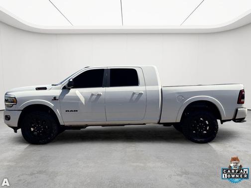 Pearl White 2021 RAM 2500 Laramie Mega Cab 4x4 6'4' Box